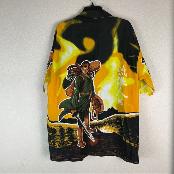 Sean John Vintage Warrior Button Up Shirt Size XXL - Picture 4 of 6